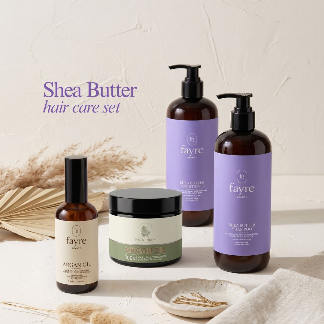 Fayre Shea Butter Hair Care Set