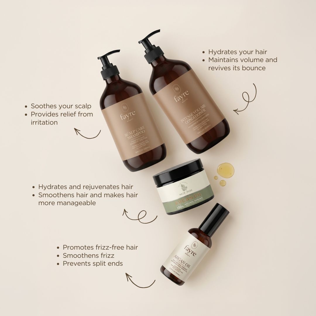 Fayre Scalp Care Volumizing Hair Care Set