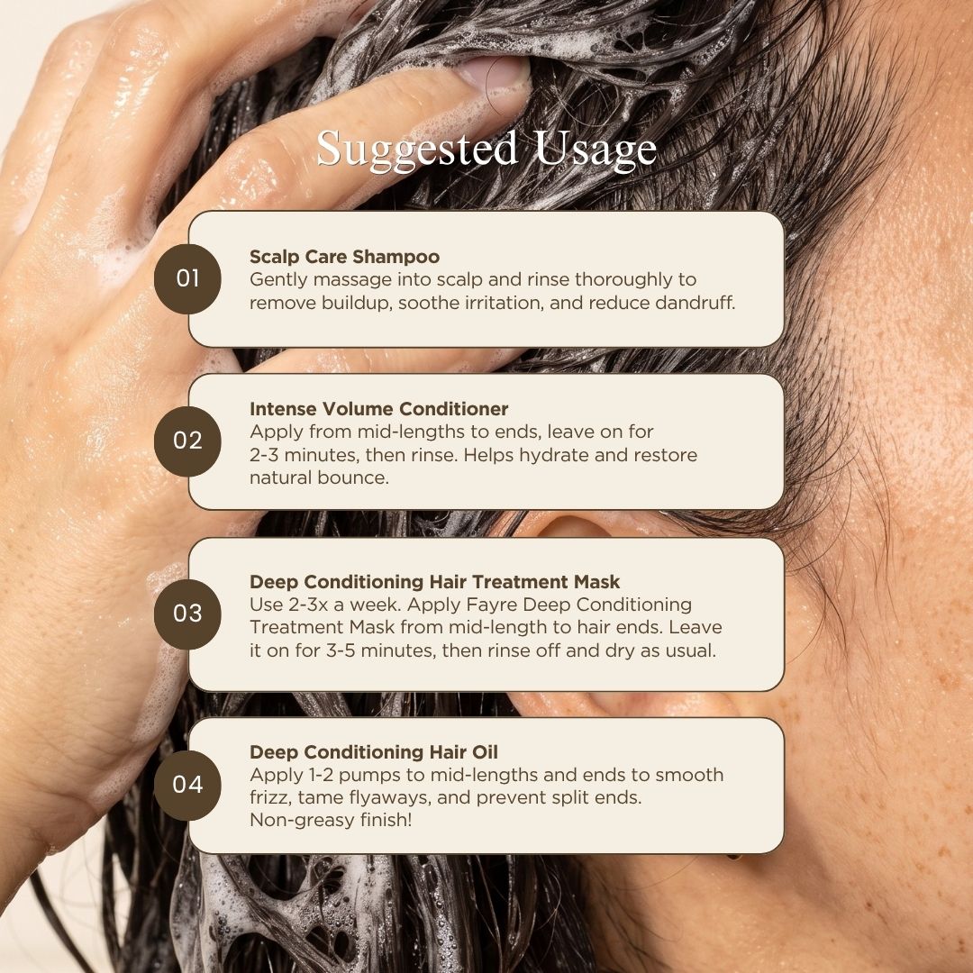 Fayre Scalp Care Volumizing Hair Care Set