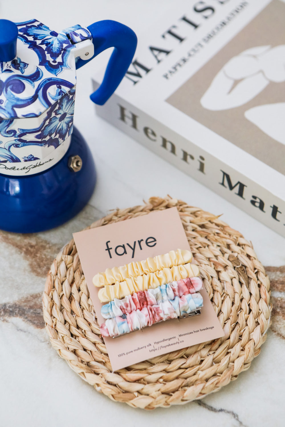 Fayre Aurora Silk Hair Pins