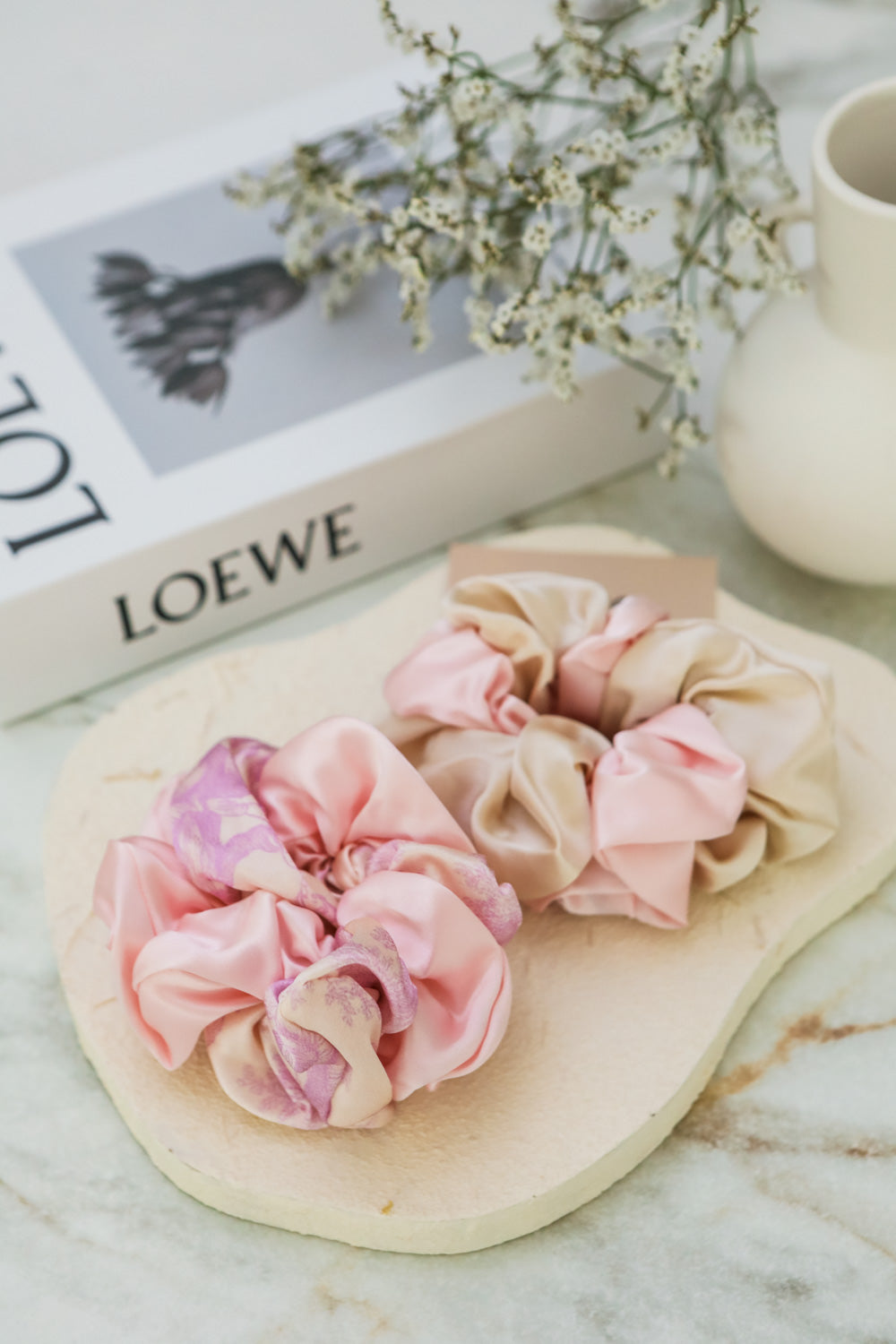 Fayre Silk Muse Scrunchie Duo