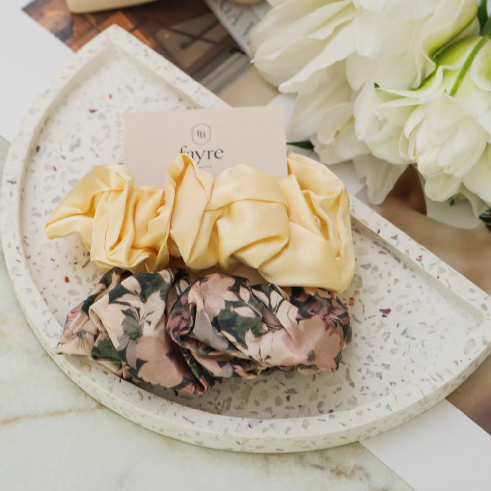 Fayre K-style Oversized Silk Scrunchie