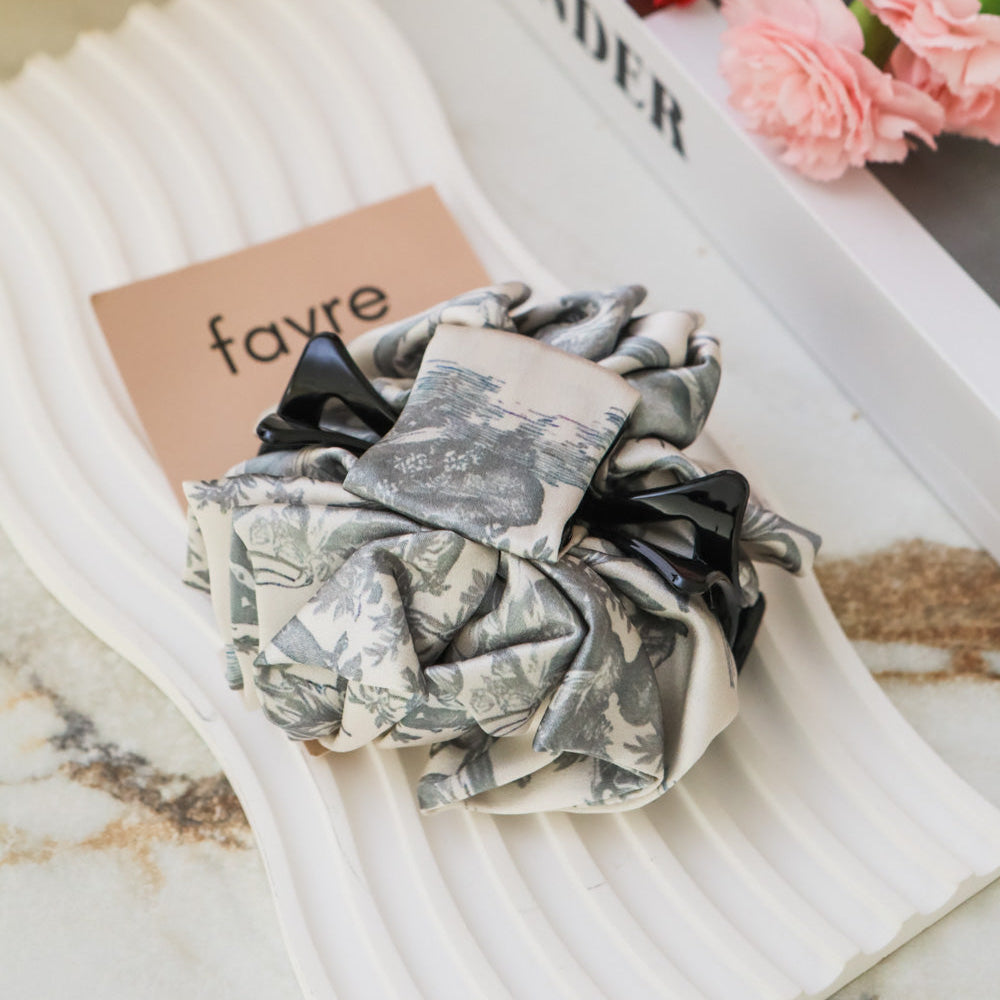Fayre K-Style Silk Claw Clip