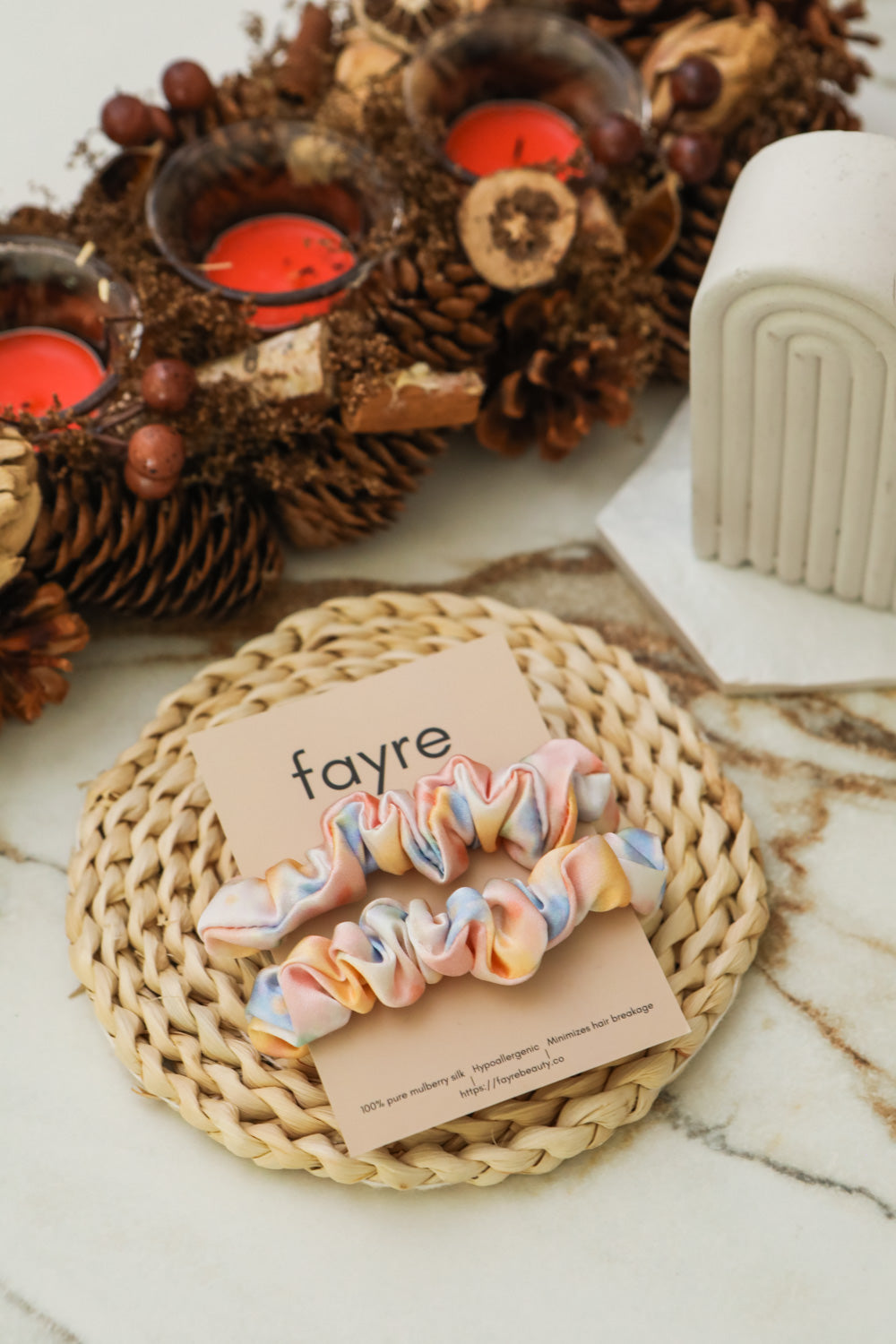 Fayre Quintessential Scrunchie Duo