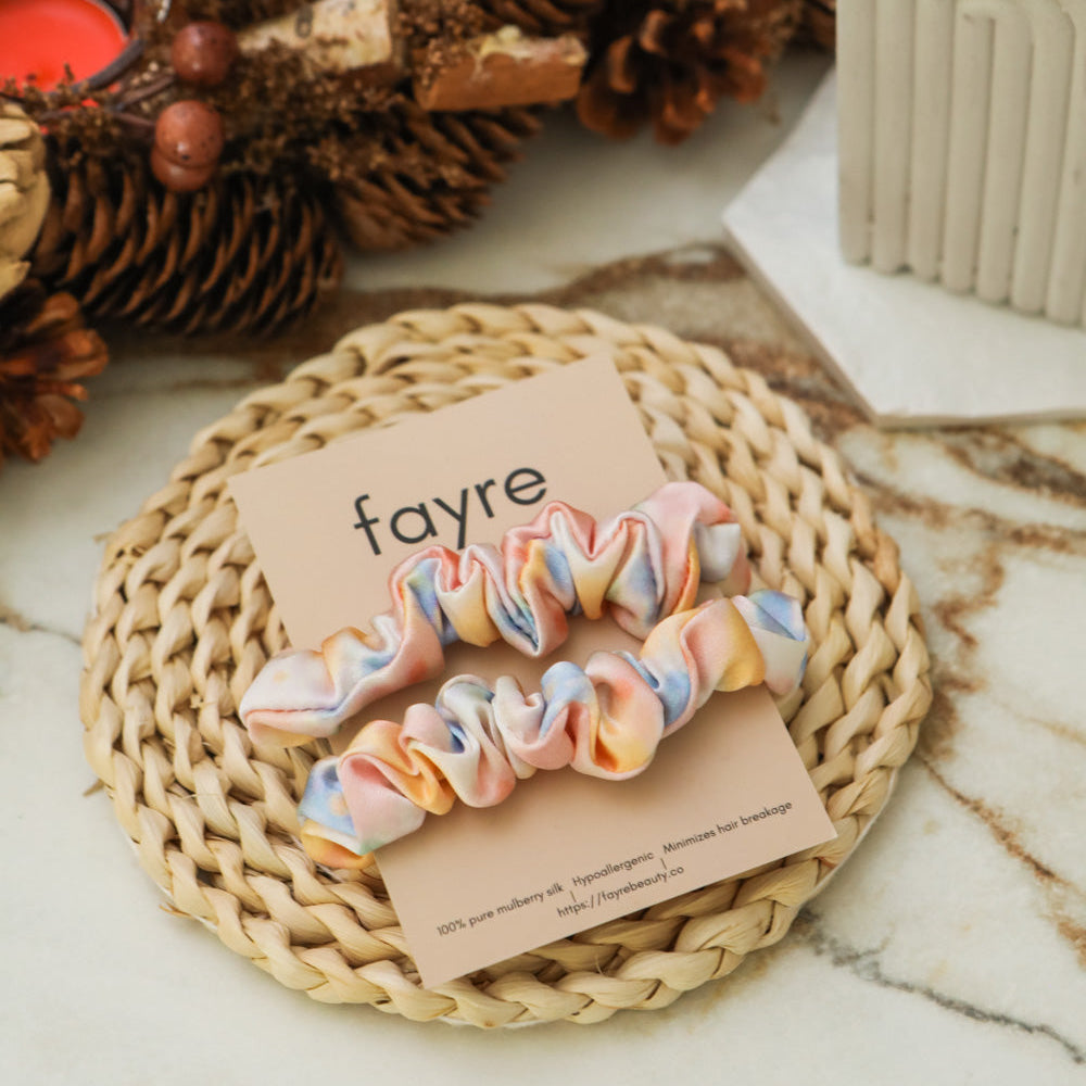 Fayre Quintessential Scrunchie Duo
