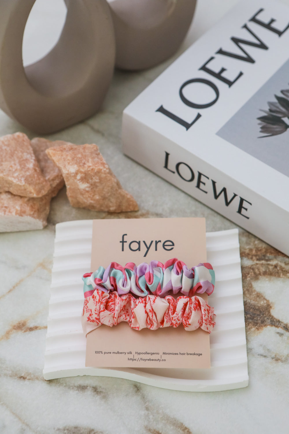 Fayre Quintessential Scrunchie Duo