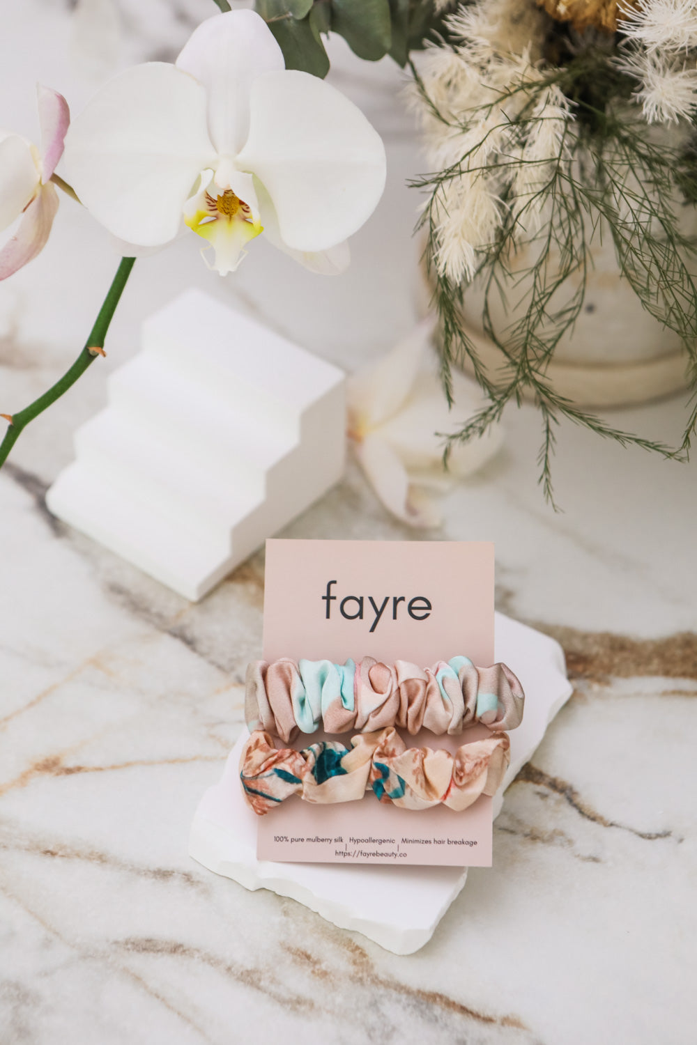 Fayre Quintessential Scrunchie Duo