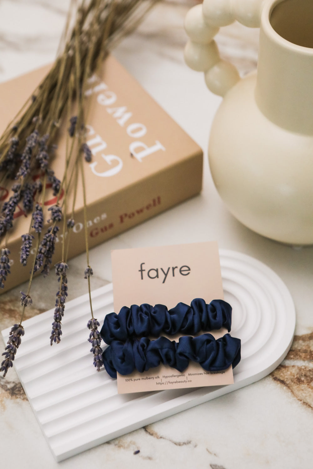 Fayre Quintessential Scrunchie Duo