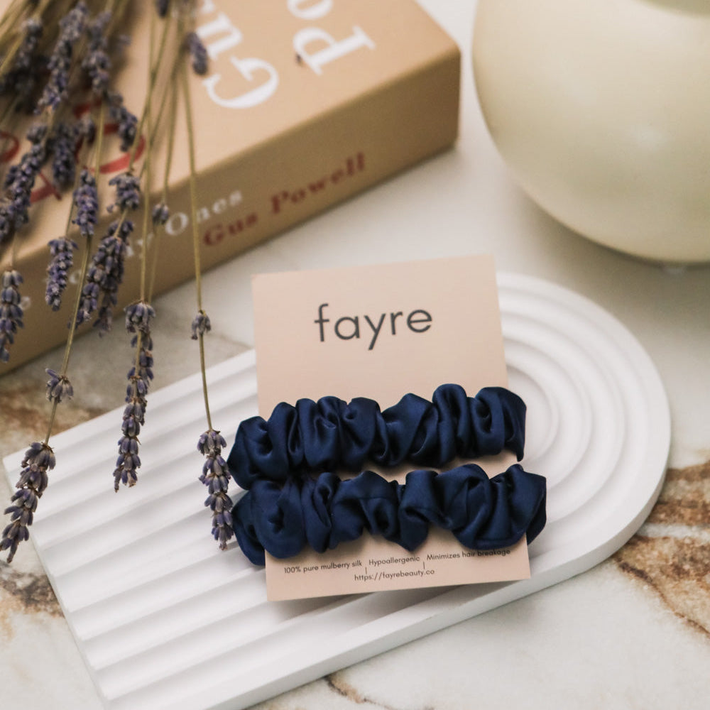 Fayre Quintessential Scrunchie Duo