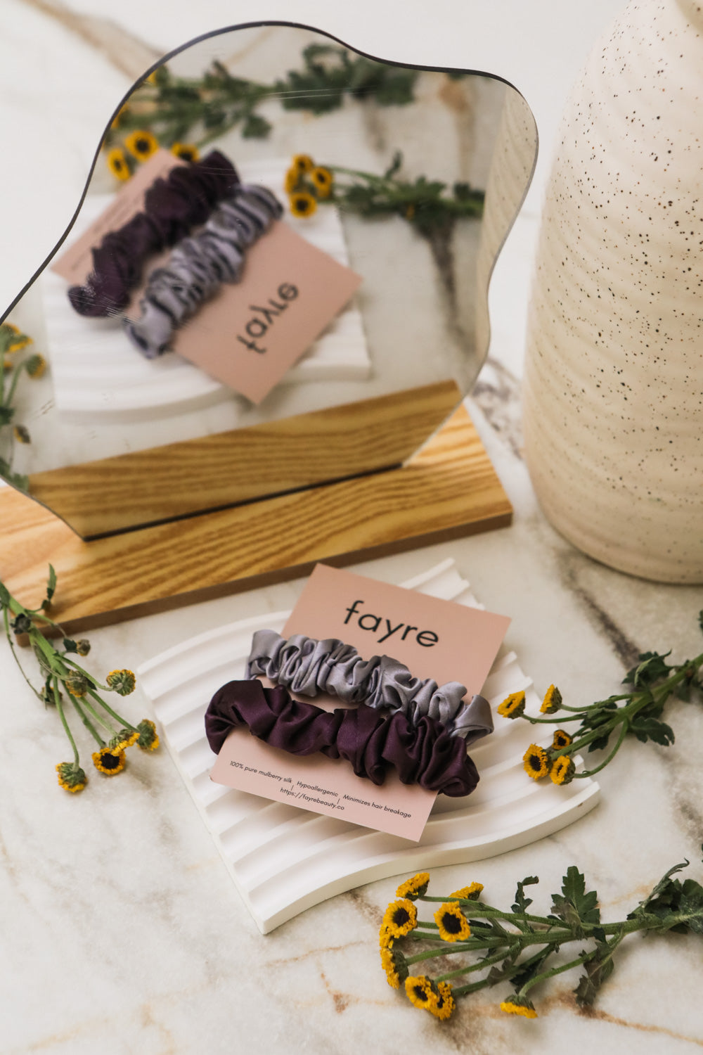 Fayre Quintessential Scrunchie Duo