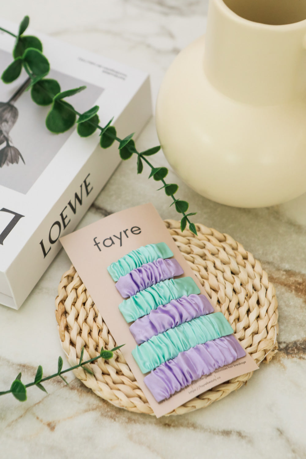 Fayre Silk Hair Pins