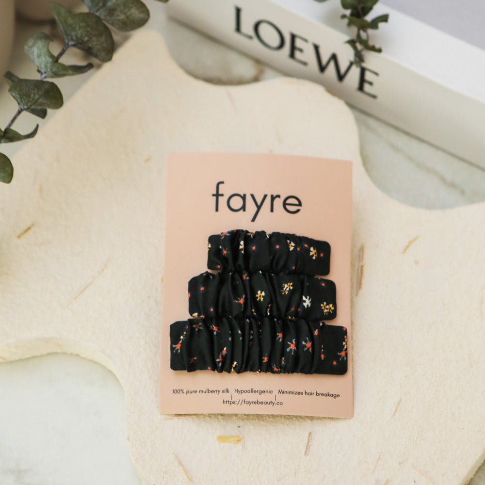 Fayre Silk Hair Pins