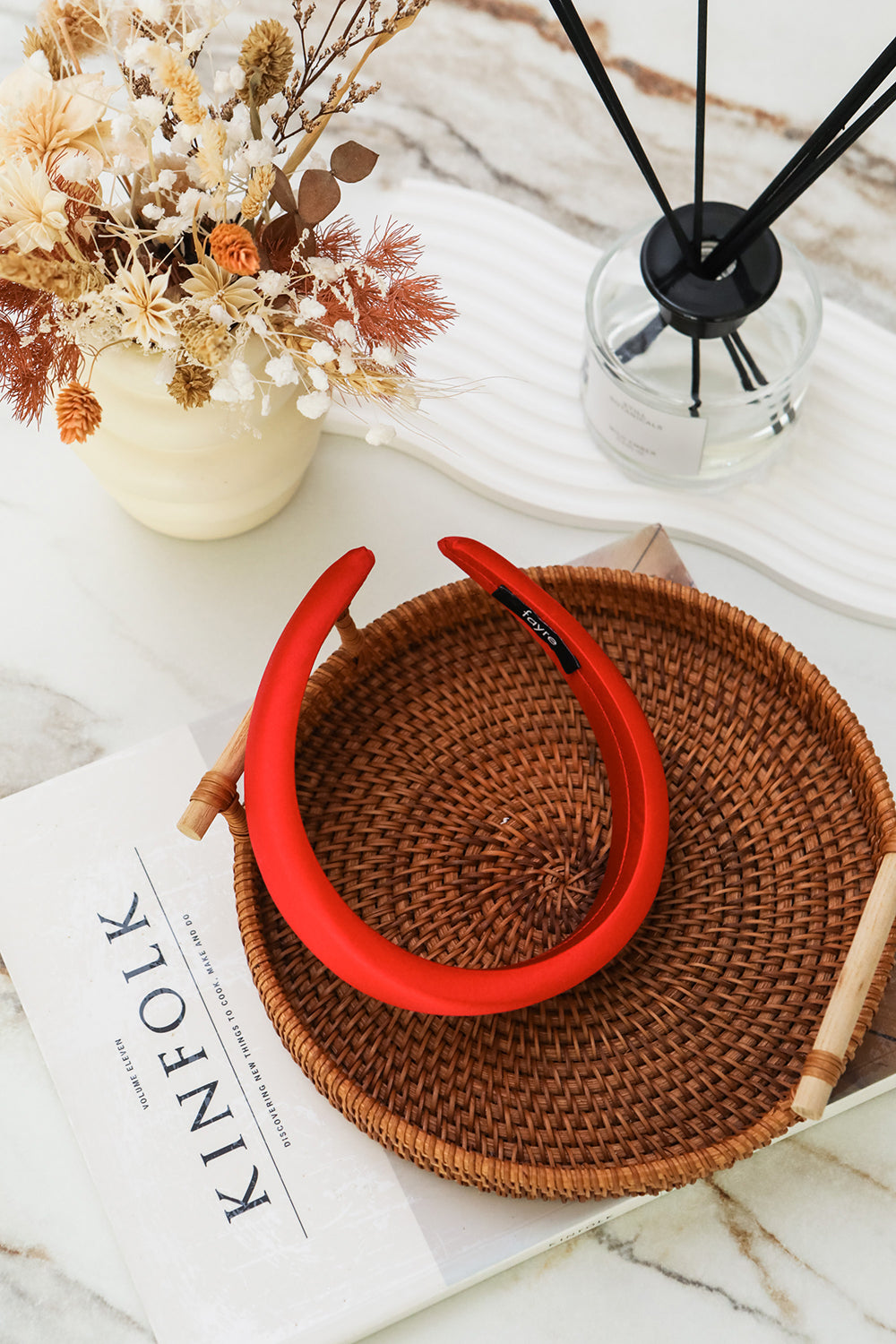 Fayre Silk Pillow Hairband