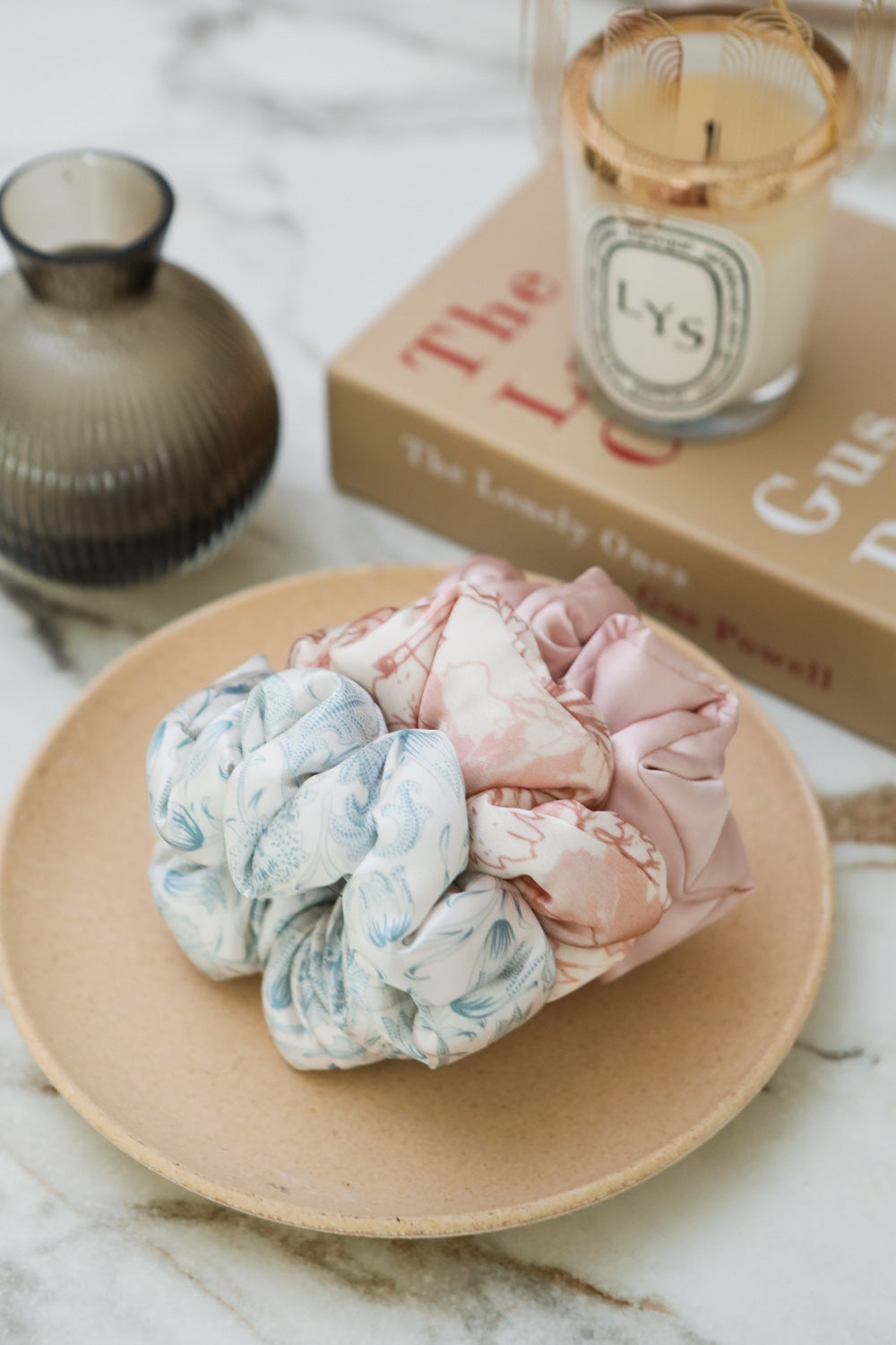 Fayre Silk Pillow Scrunchies Trio