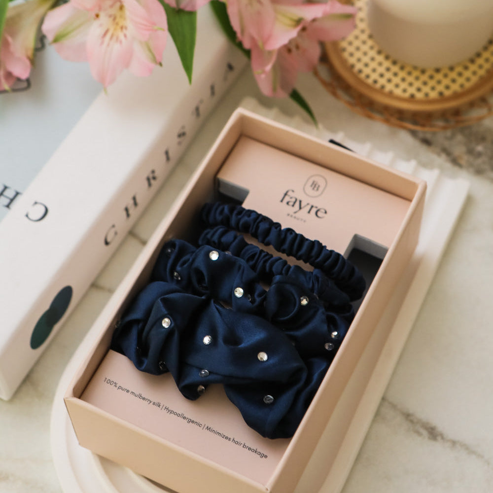 Fayre Silk Scrunchie Multipack
