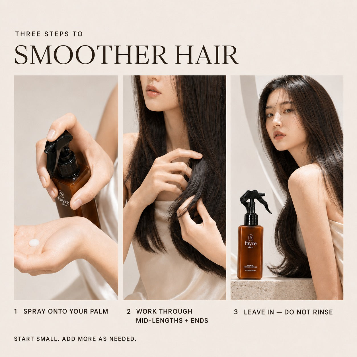 Fayre No Wash Milk Hair Ampoule