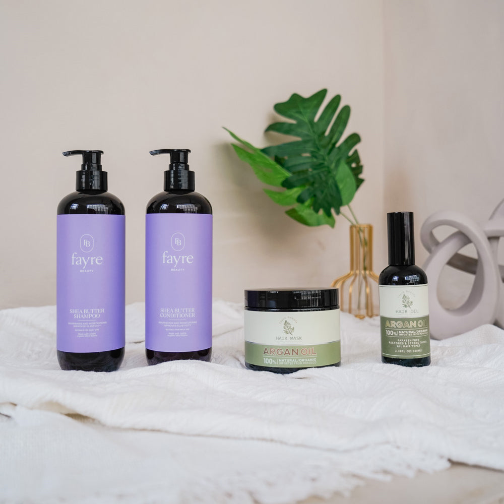 Fayre Shea Butter Hair Care Set