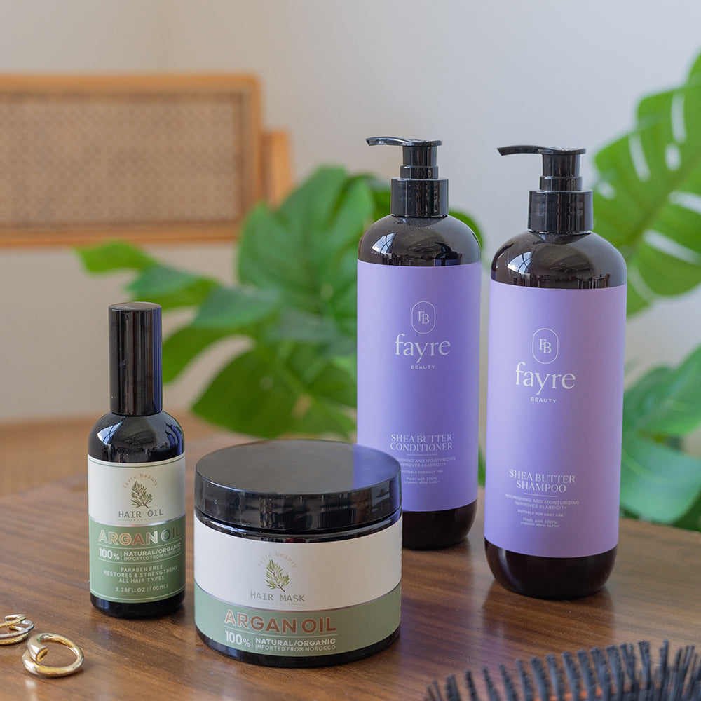 Fayre Shea Butter Hair Care Set