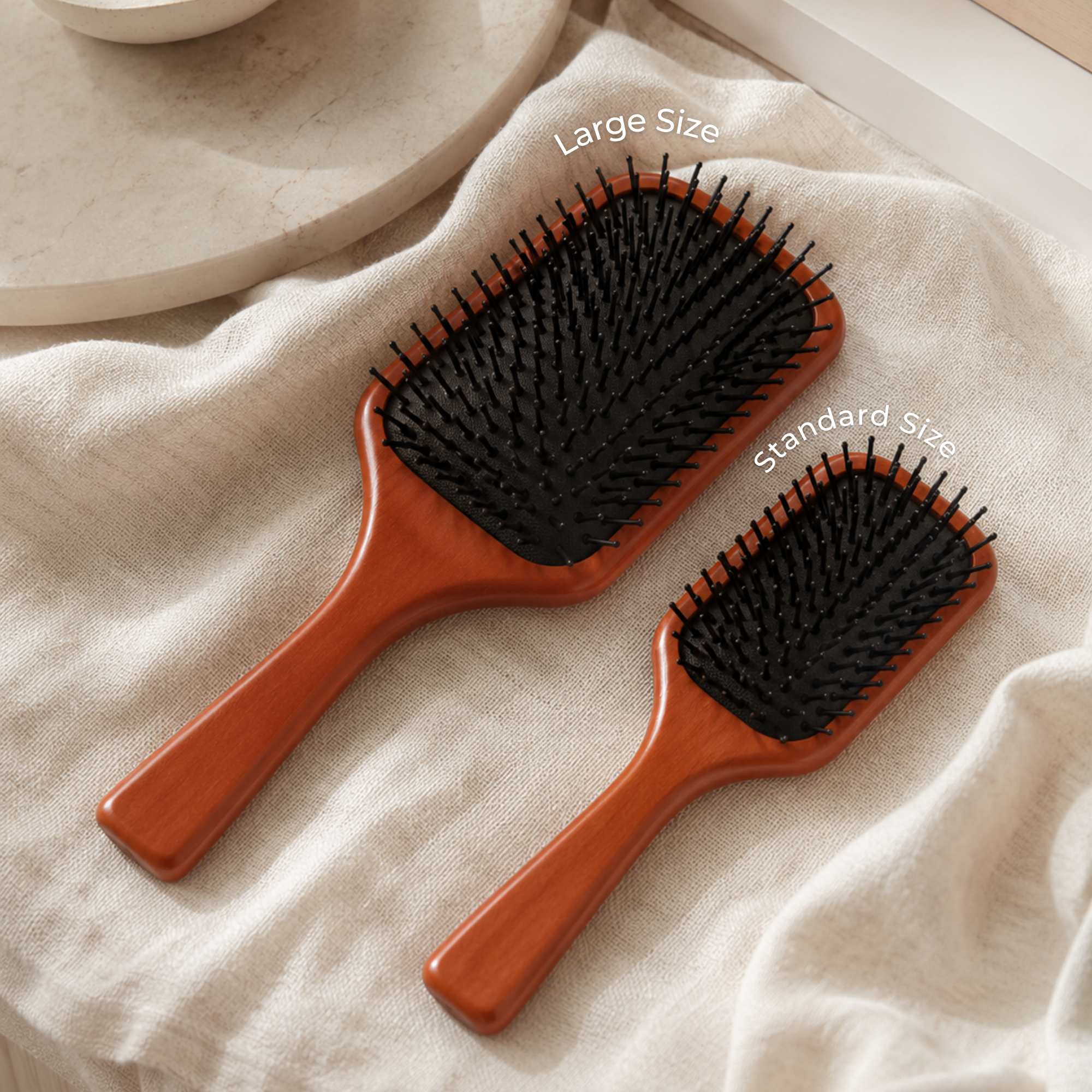 Fayre Wooden Paddle Brush