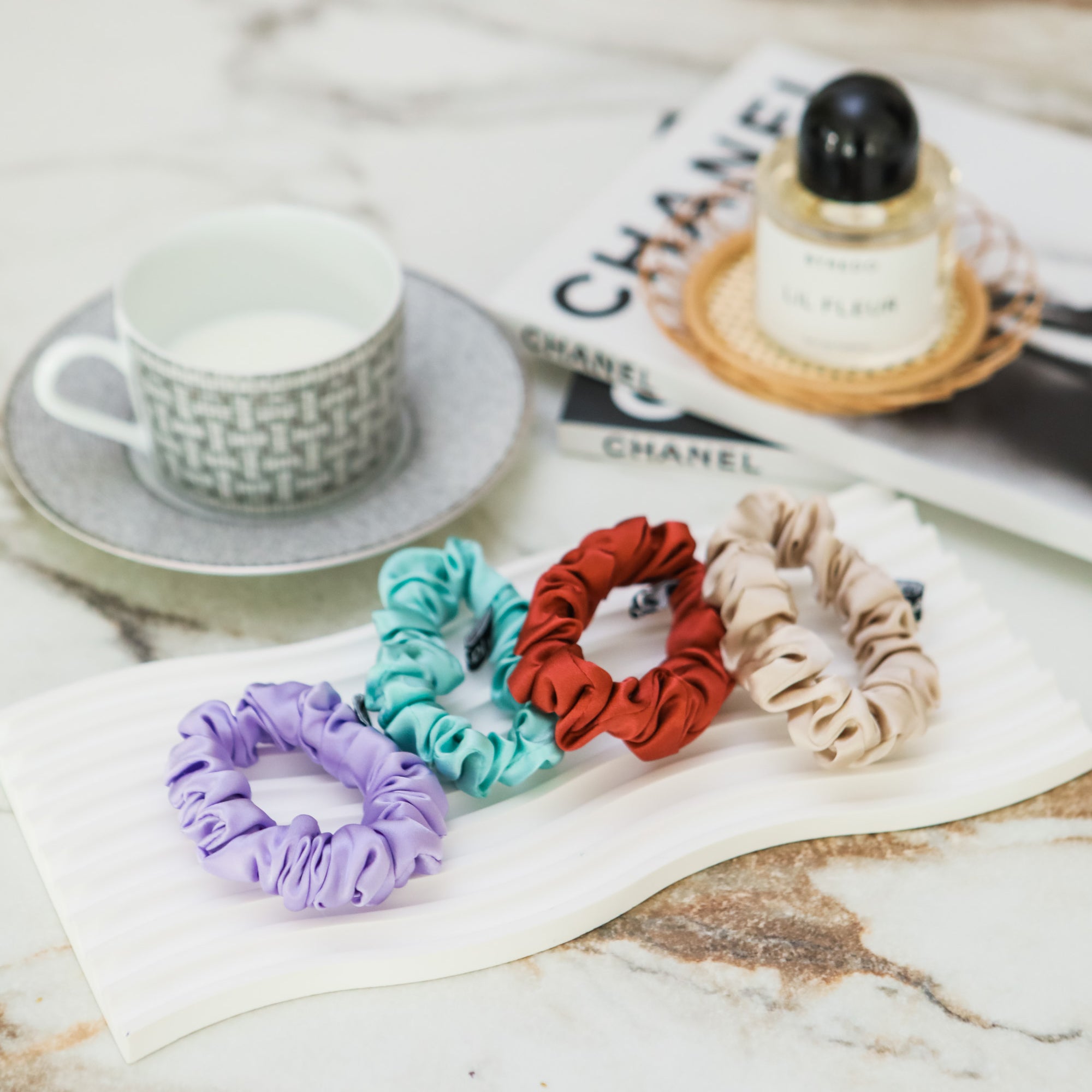 Fayre Quintessential Scrunchie Duo