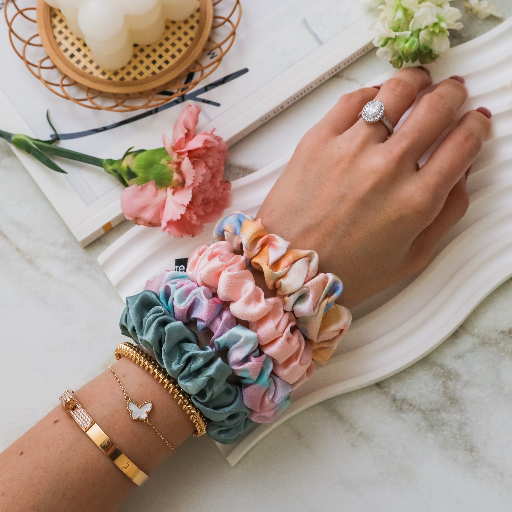 Fayre Quintessential Scrunchie Duo