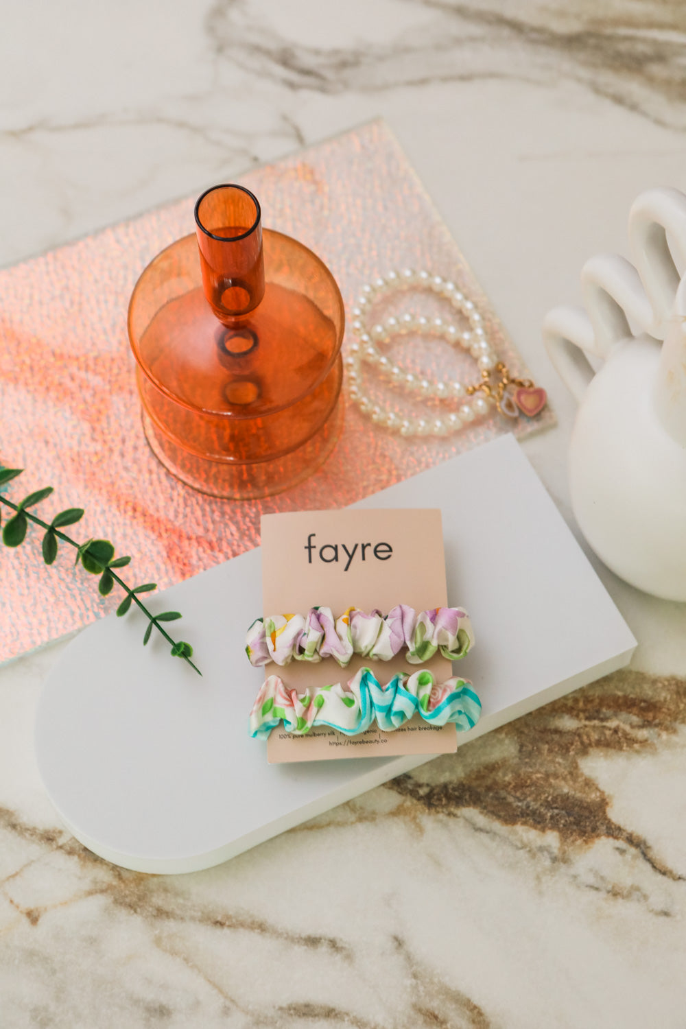 Fayre Quintessential Scrunchie Duo