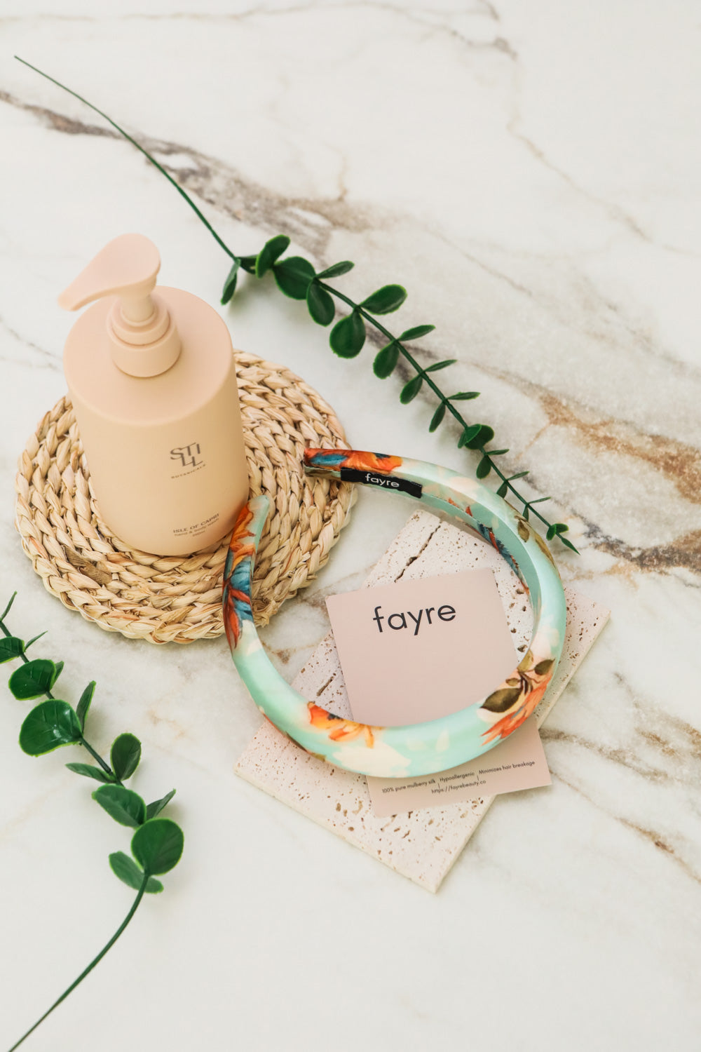 Fayre Silk Pillow Hairband