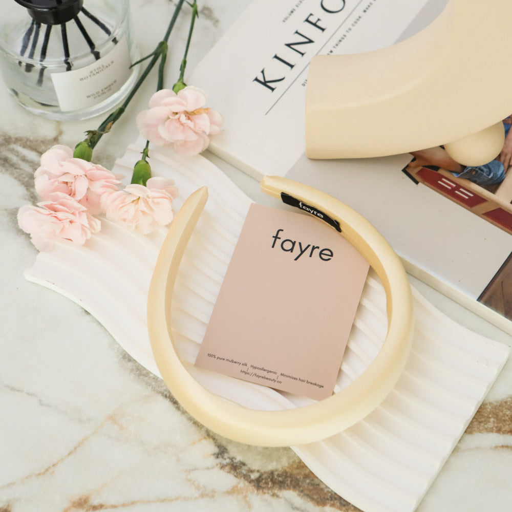 Fayre Silk Pillow Hairband