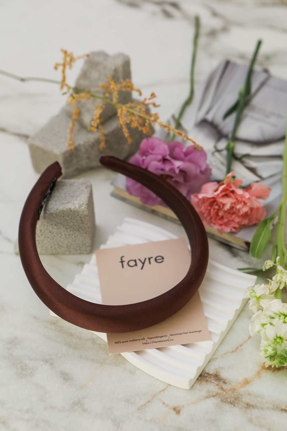 Fayre Silk Pillow Hairband