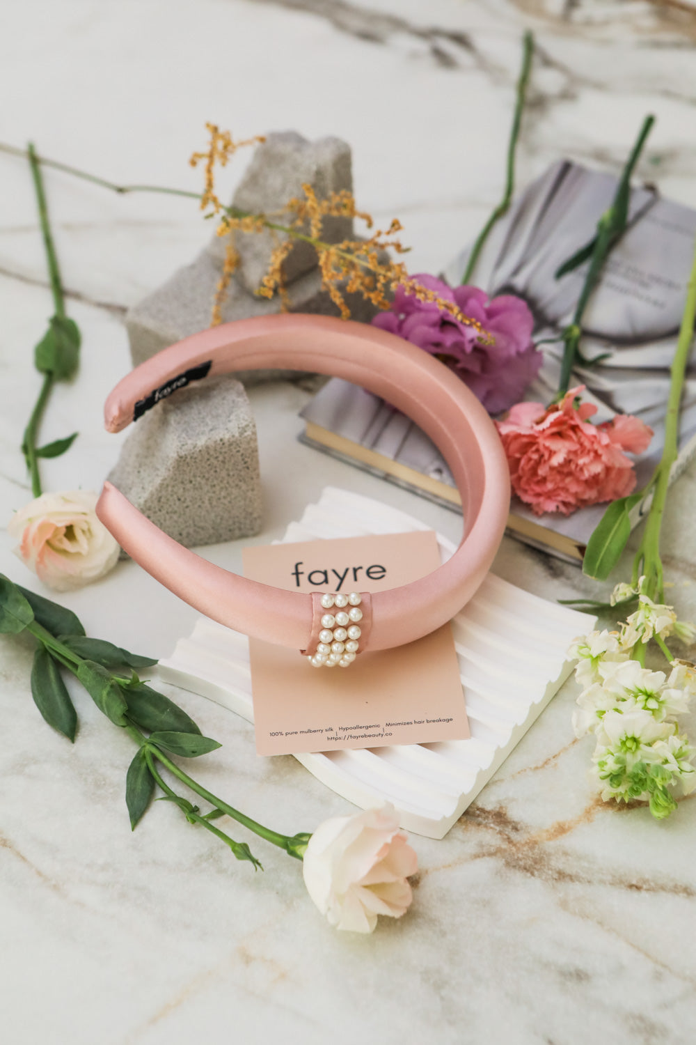 Fayre Silk Pillow Hairband
