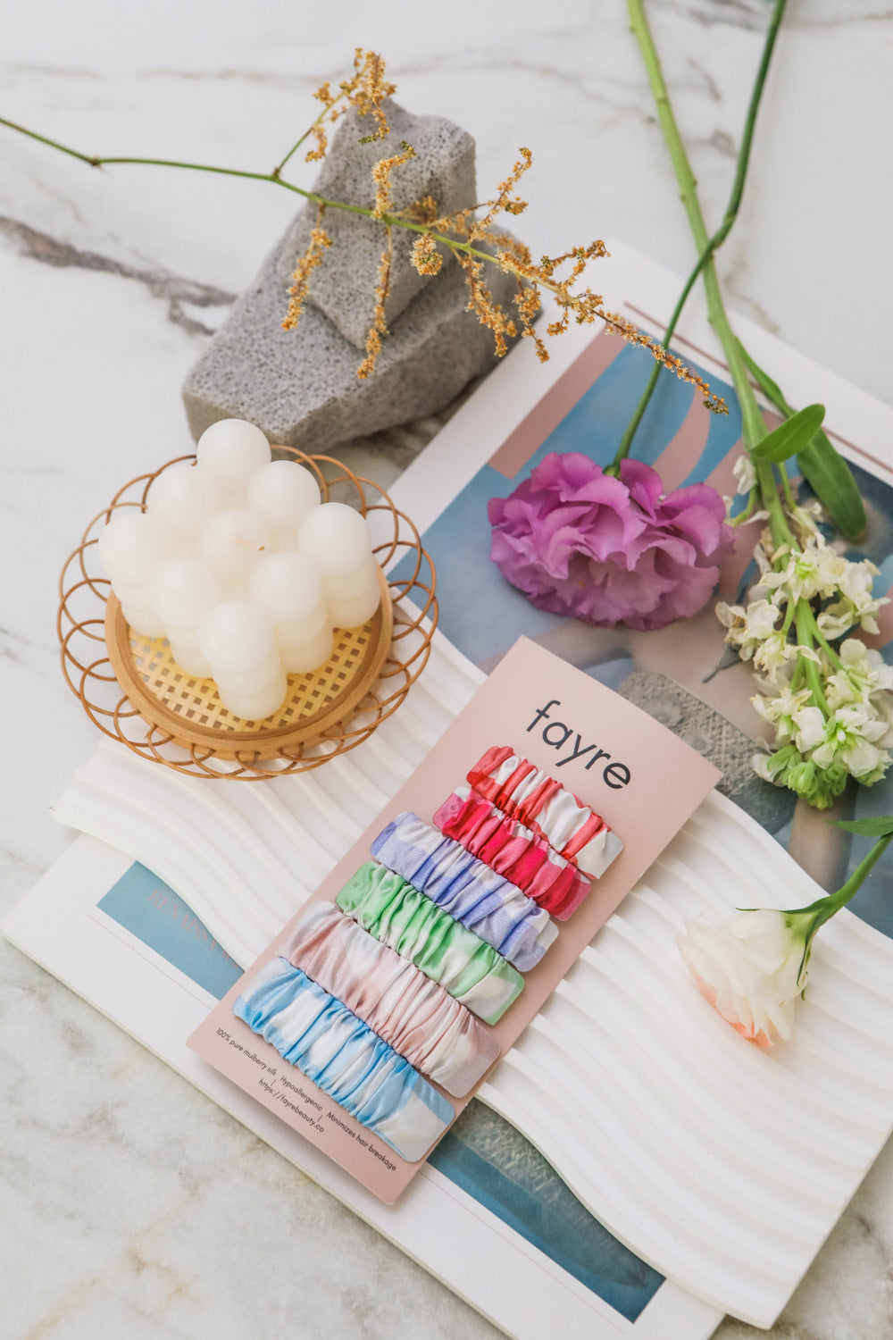 Fayre Silk Hair Pins