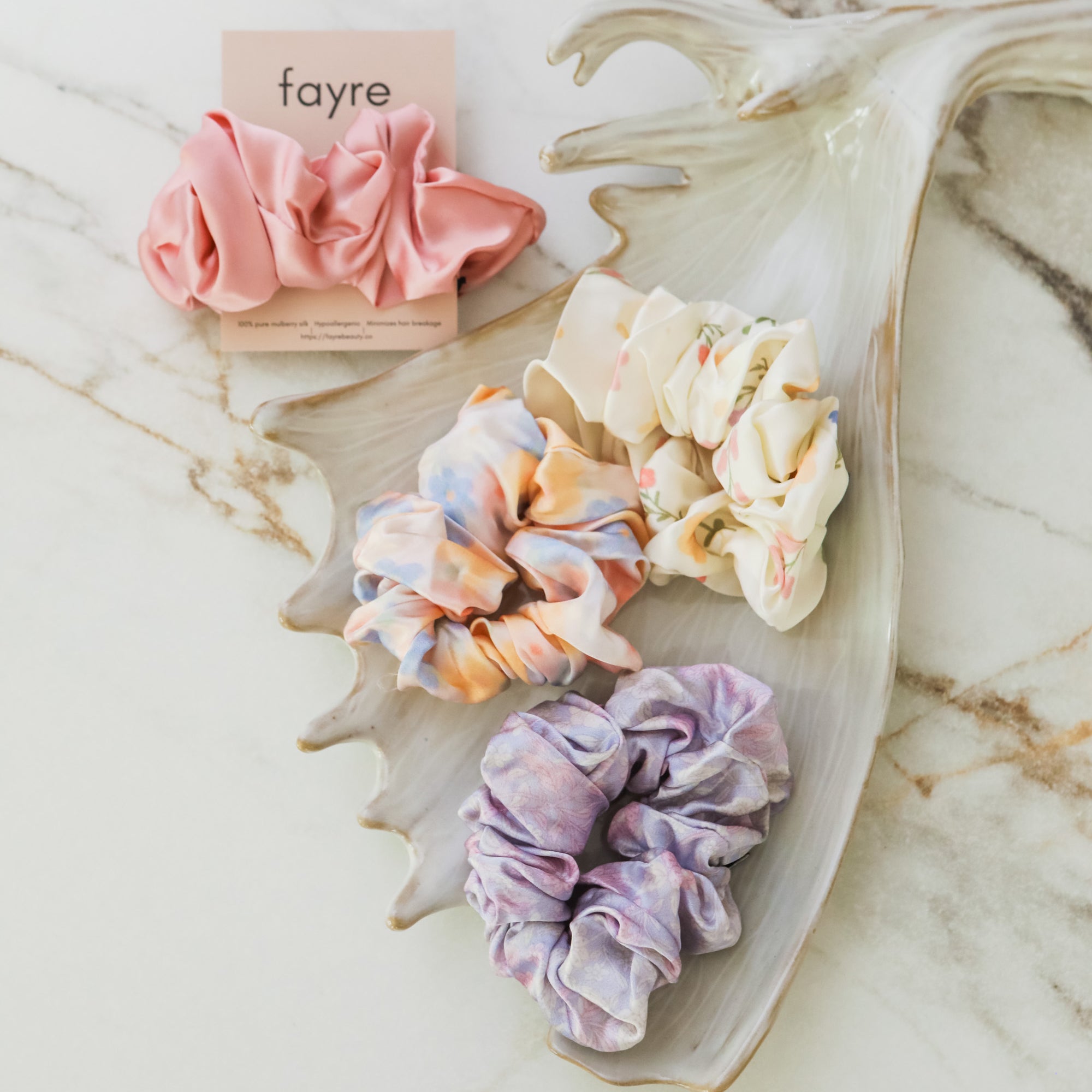 Fayre K-style Oversized Silk Scrunchie