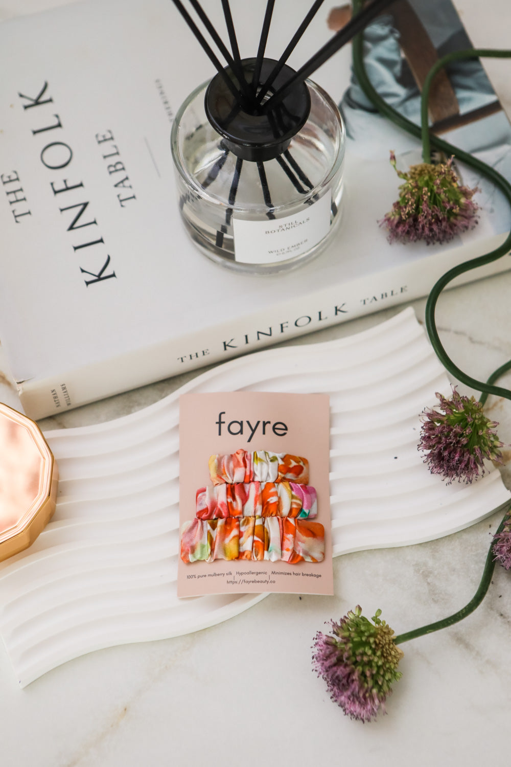 Fayre Silk Hair Pins