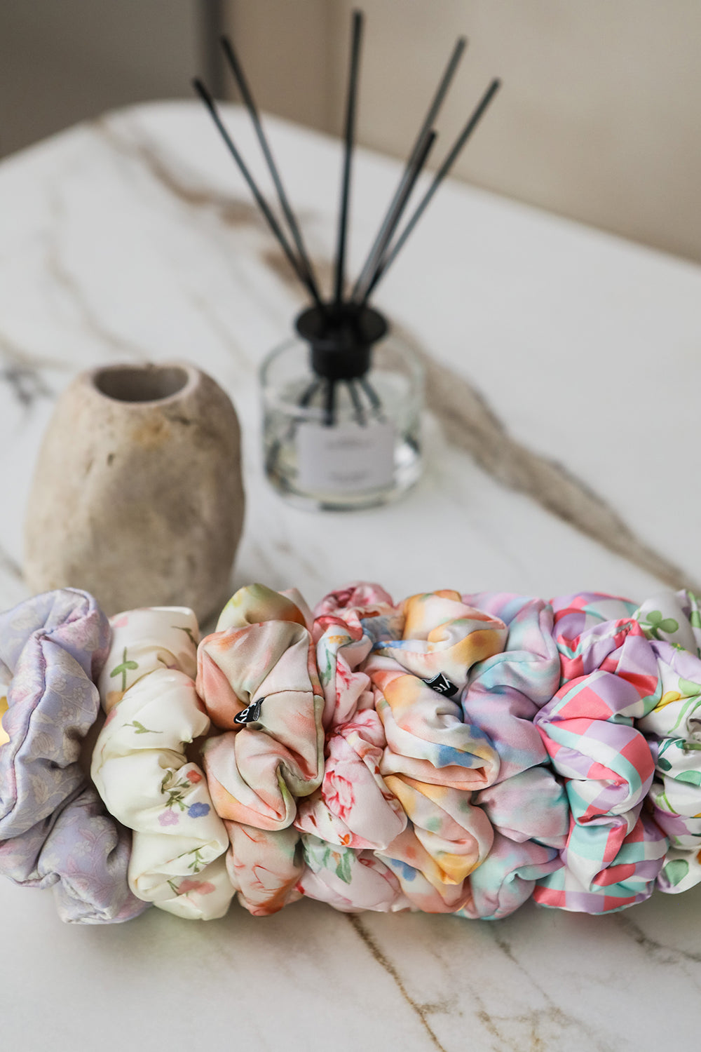 Fayre Silk Pillow Scrunchies Trio