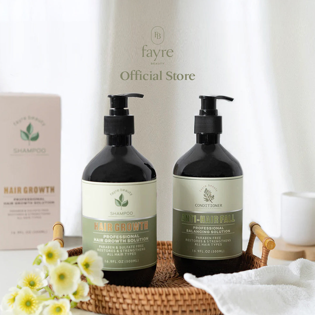 Fayre Premium Hair Growth Shampoo & Anti-hairfall Conditioner Duo