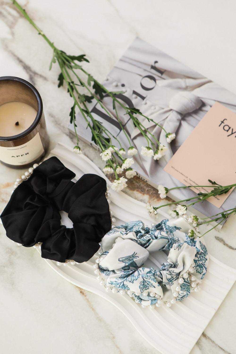 Fayre K-style Oversized Silk Scrunchie