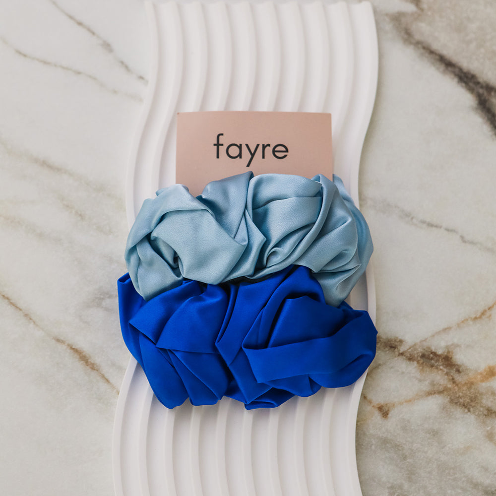 Fayre K-style Oversized Silk Scrunchie