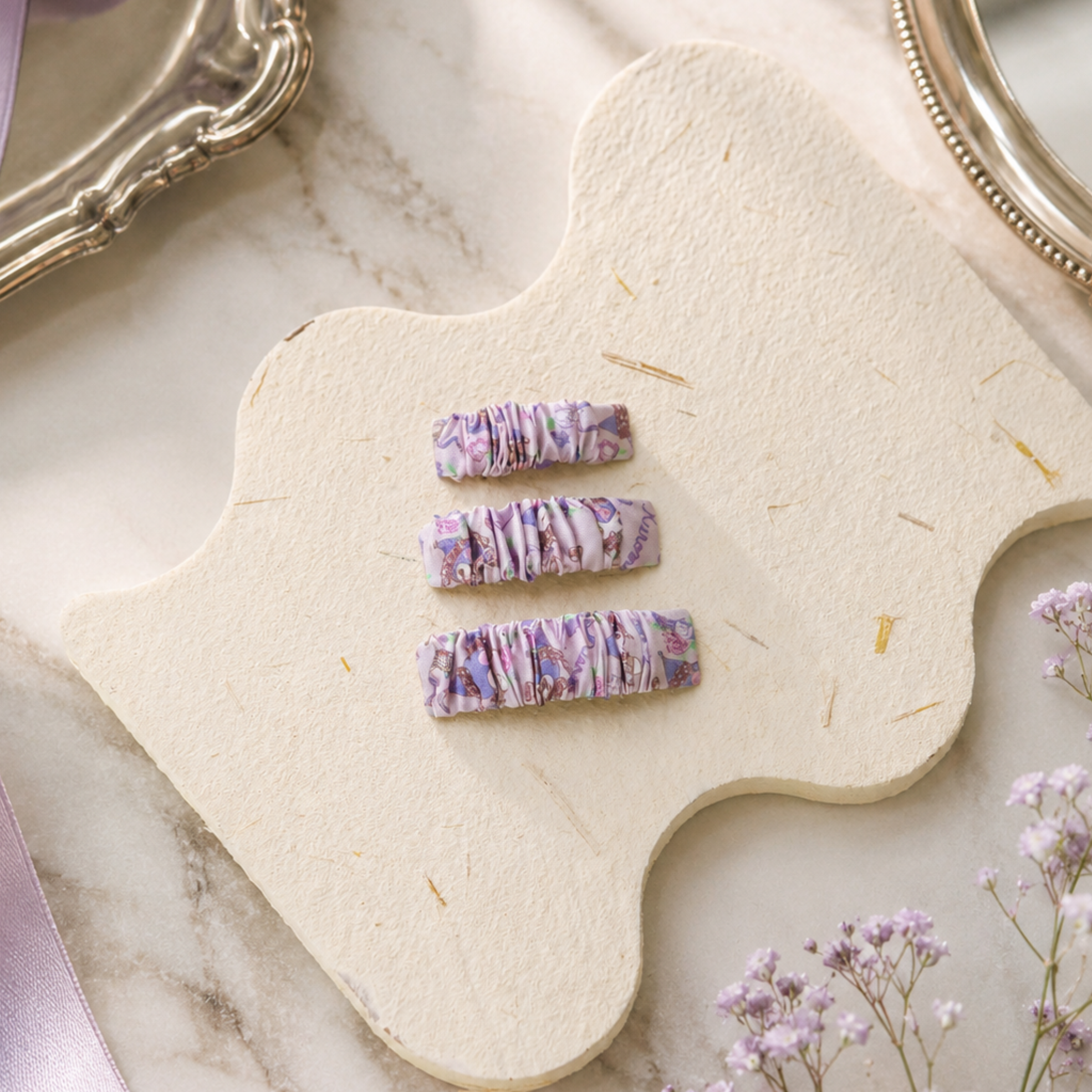 Fayre Silk Hair Pins