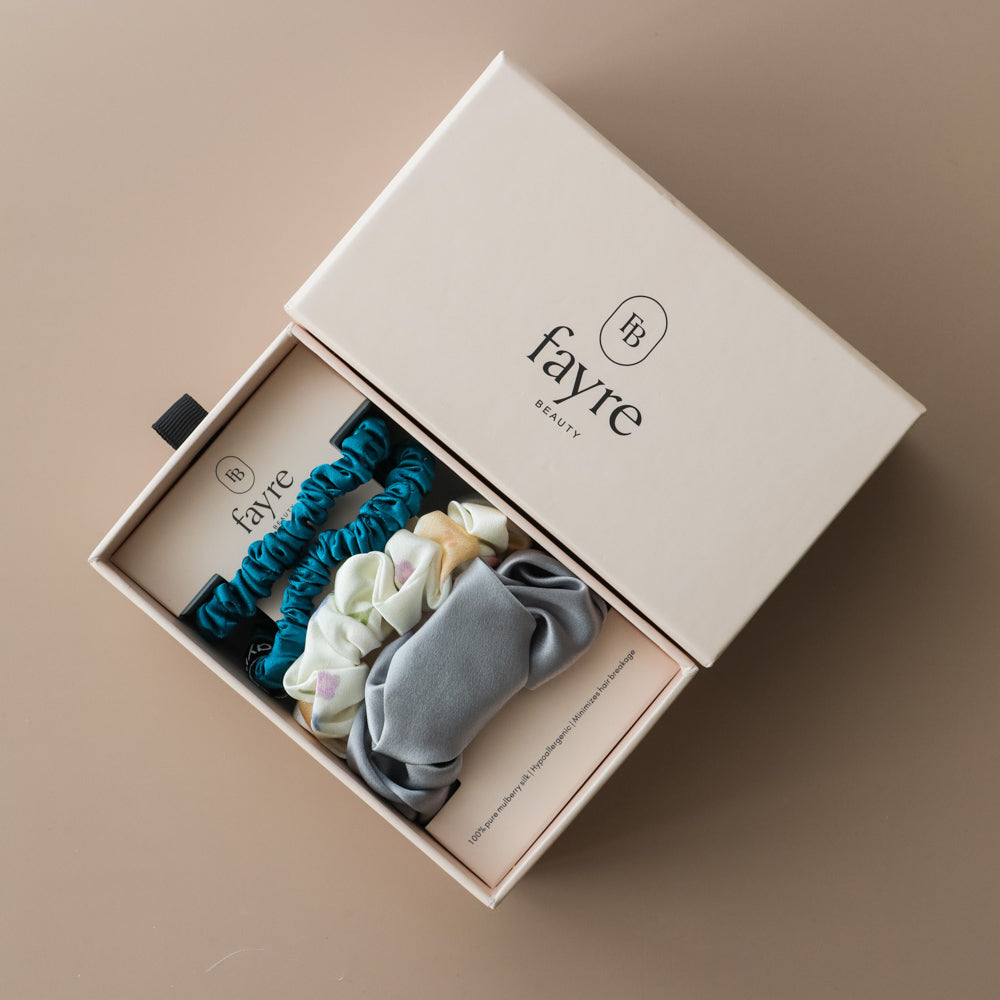 Fayre Silk Scrunchie Multipack