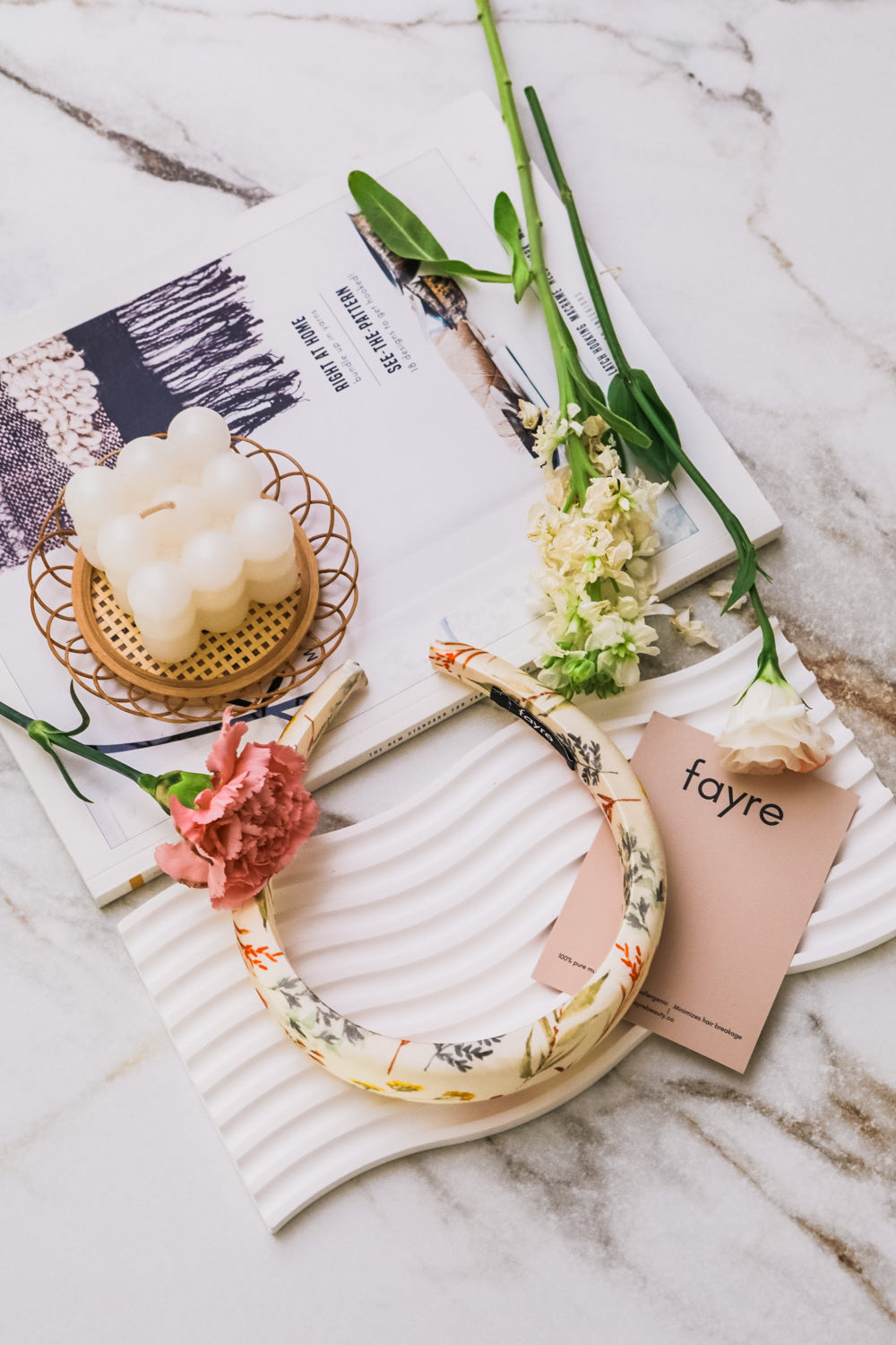 Fayre Silk Pillow Hairband