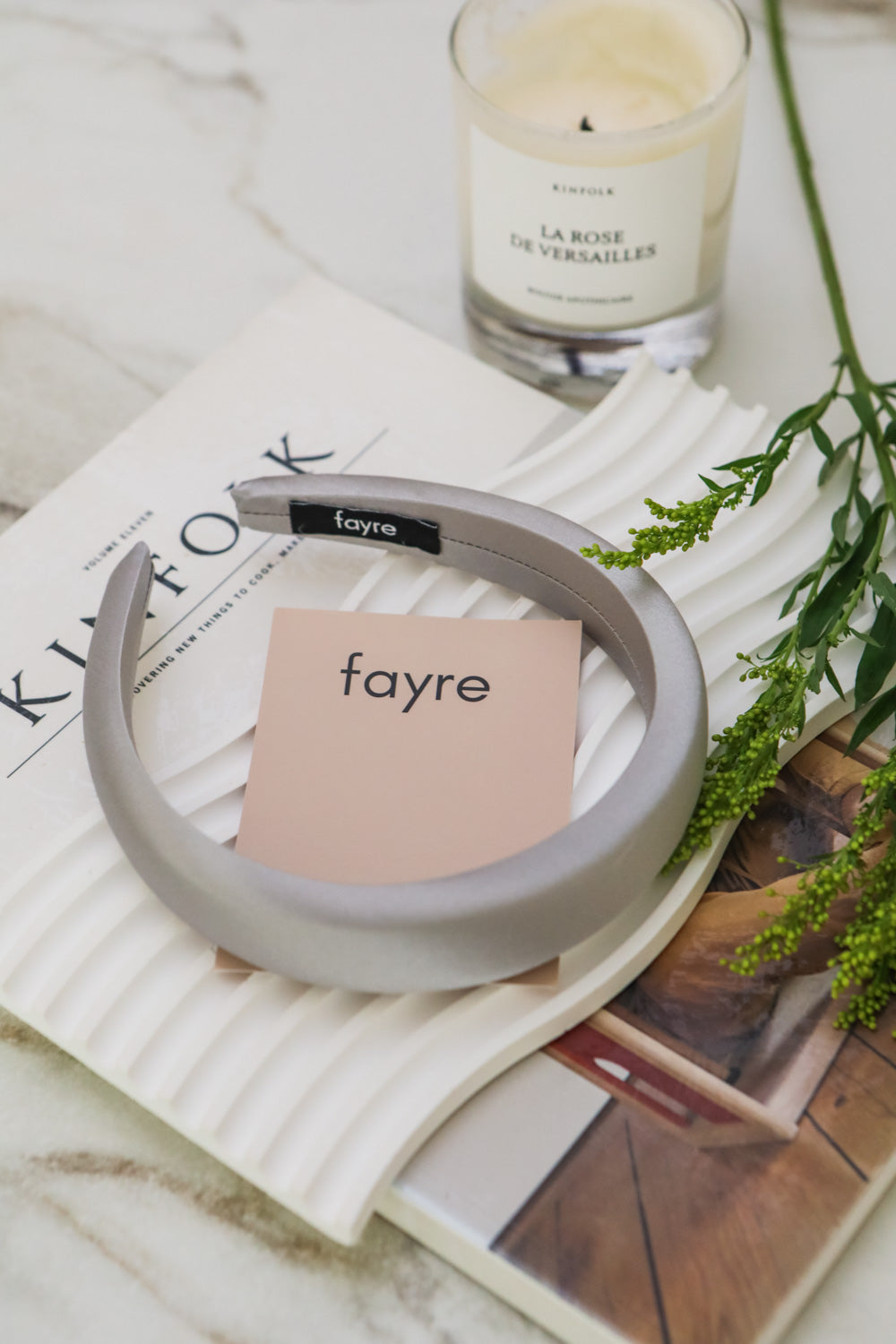 Fayre Silk Pillow Hairband