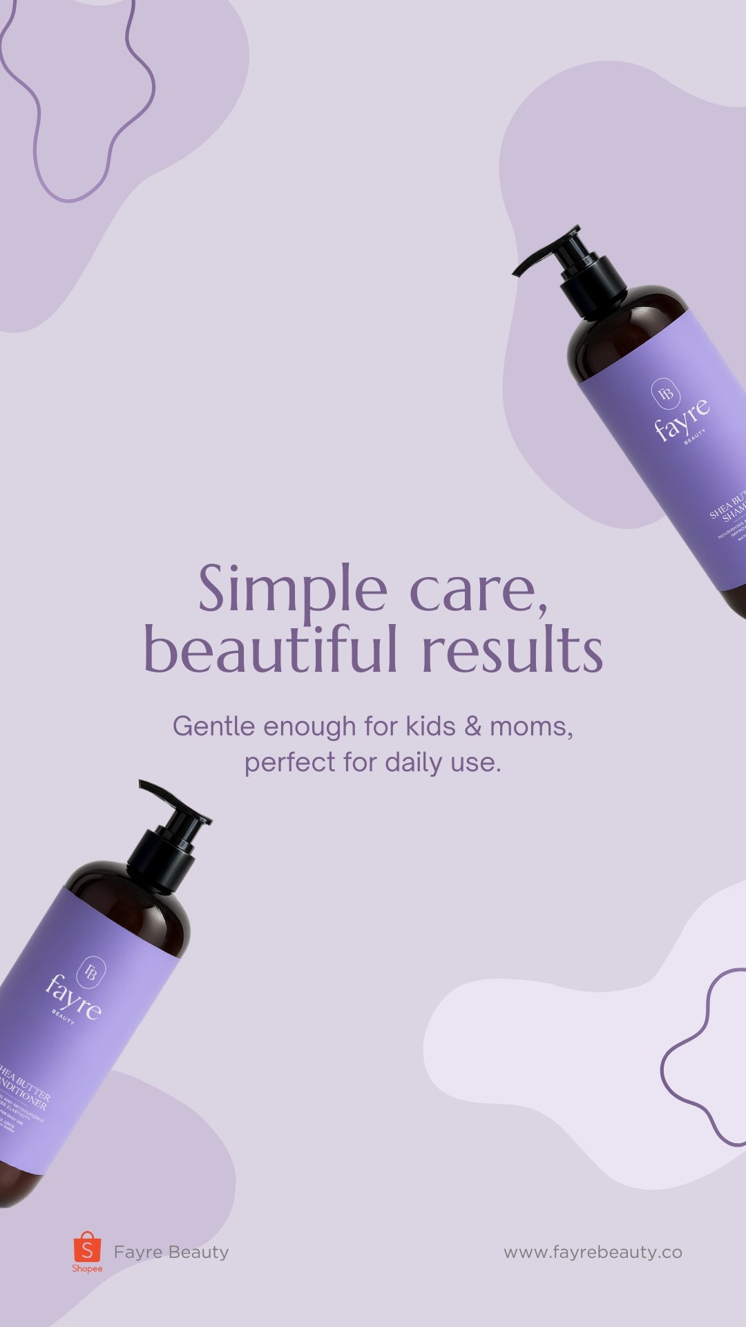 Fayre Shea Butter Shampoo & Conditioner Duo