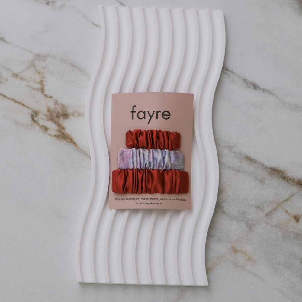 Fayre Silk Hair Pins