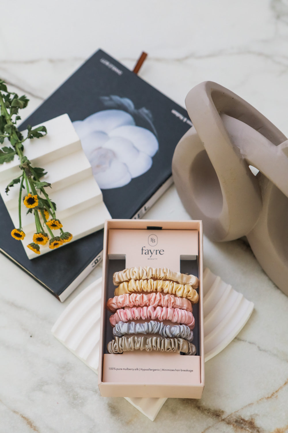 Fayre Deluxe Slim Silk Scrunchie