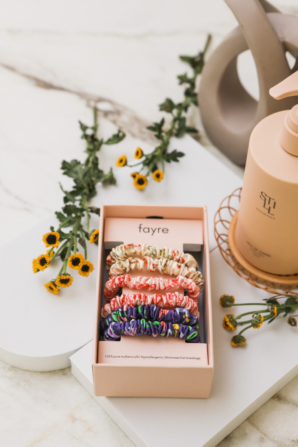 Fayre Deluxe Slim Silk Scrunchie