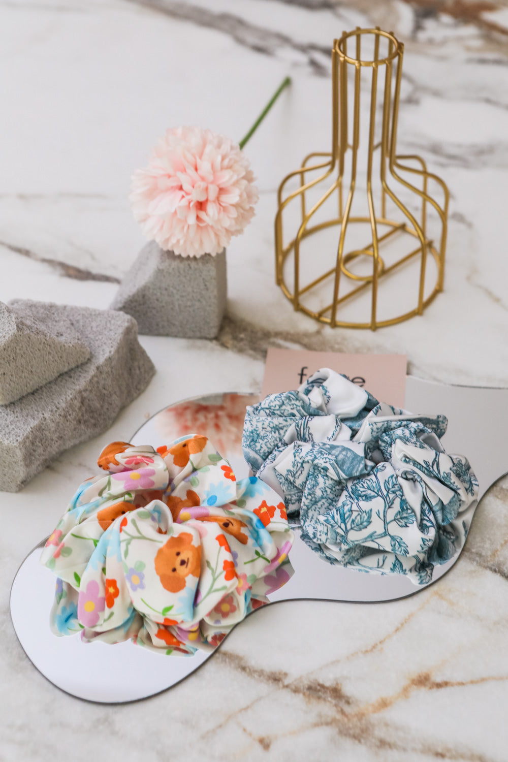 Fayre K-style Oversized Silk Scrunchie