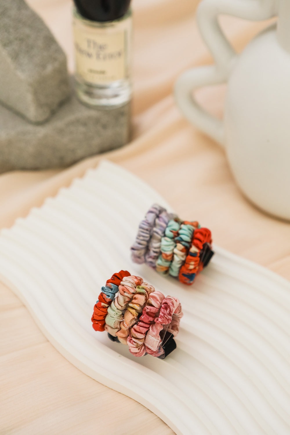 Fayre Mini Silk Scrunchies