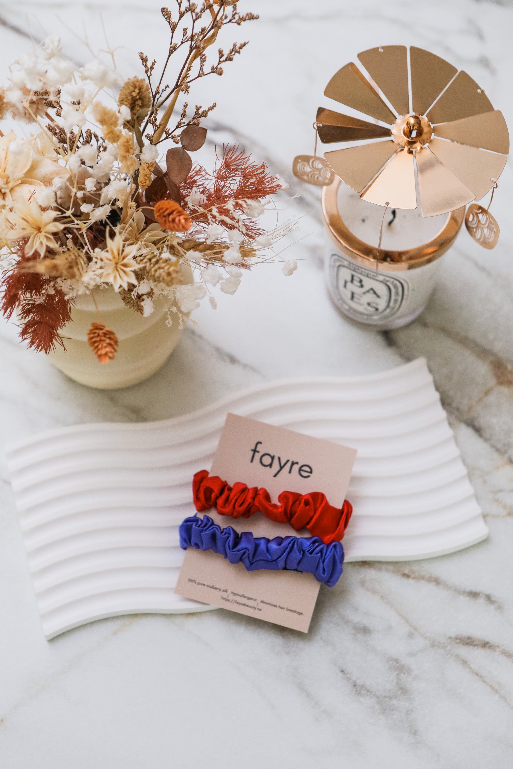 Fayre Quintessential Scrunchie Duo