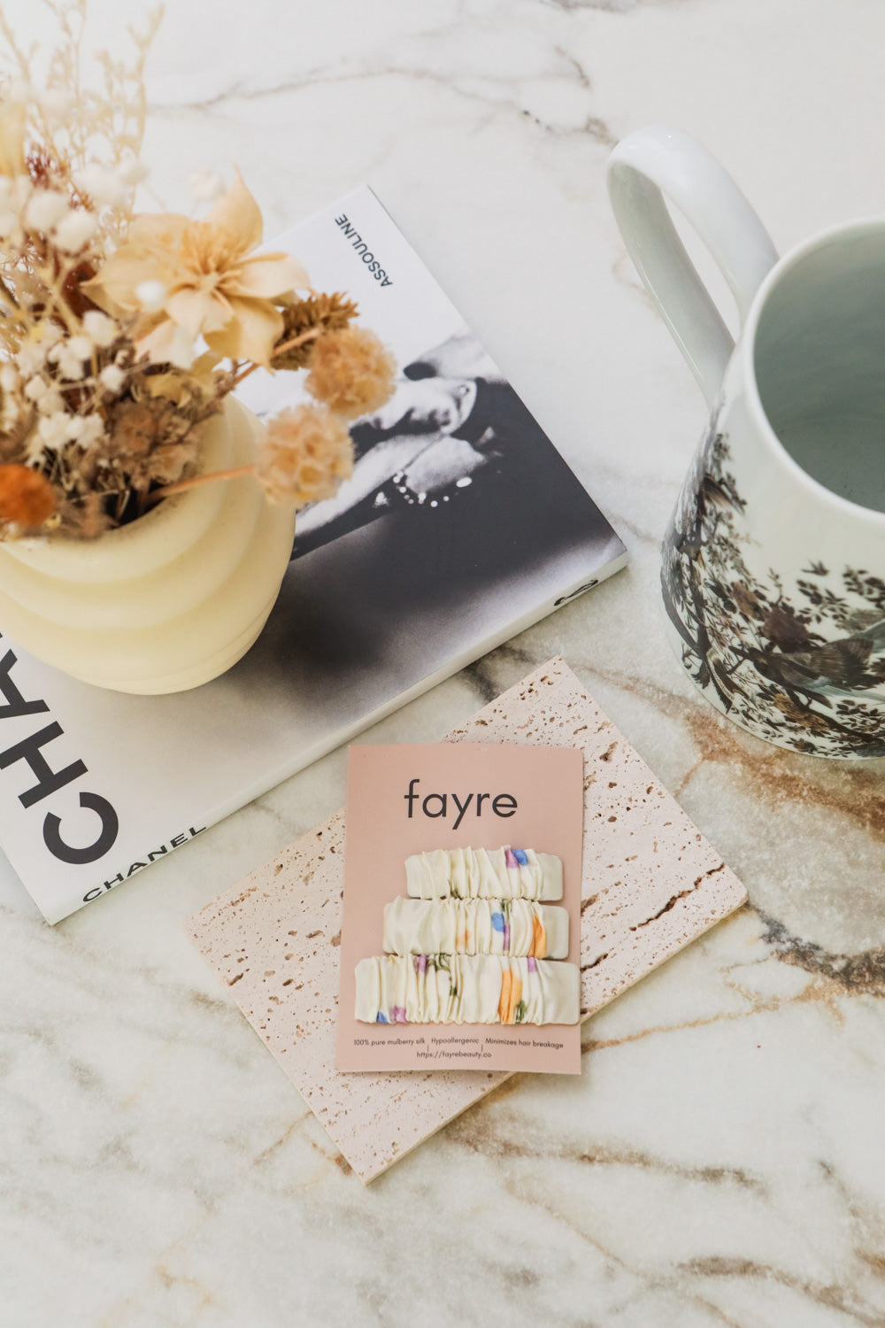Fayre Silk Hair Pins