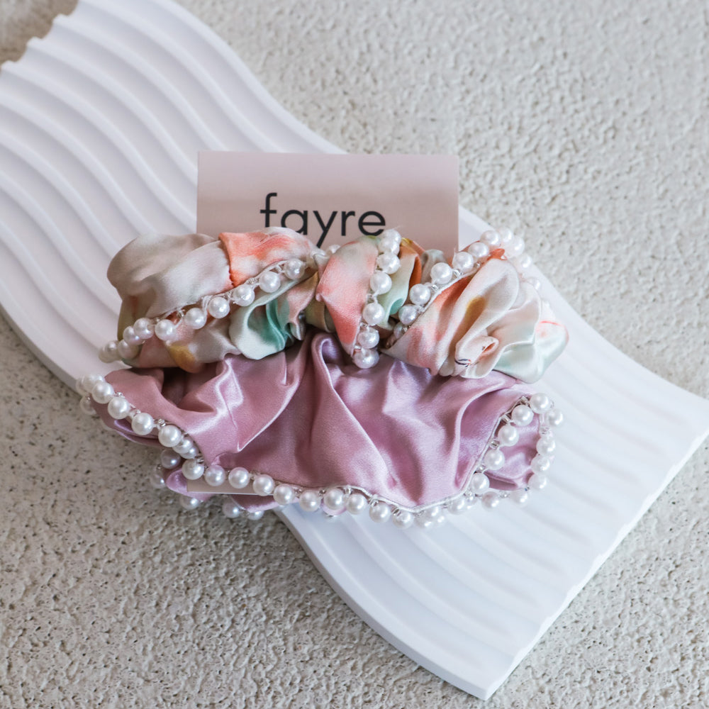 Fayre K-style Oversized Silk Scrunchie